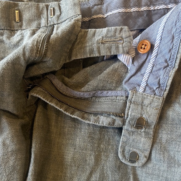 J. Crew Bowery Cotton Slim Fit Blue/Gray Pants - Picture 10 of 13